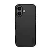 Nillkin Apple iPhone 17 super frosted pro műanyag telefonvédő (ütésállóság, gumírozott, érdes felület) fekete