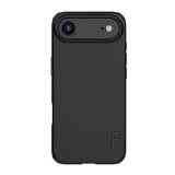 Nillkin Apple iPhone Air super frosted pro műanyag telefonvédő (ütésállóság, gumírozott, érdes felület) fekete