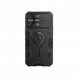Nillkin Armor fekete védőtok kameravédővel Apple iPhone 13 Pro készülékhez (223028) (124236) - Telefontok