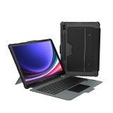 Nillkin Bumper Combo billentyűzetes tok (háttérvilágításos változat) Samsung Tab S9+ készülékhez fekete