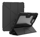 NILLKIN BUMPER PRO szilikon telefonvédő (aktív FLIP, ütésállóság, asztali tartó) FEKETE Xiaomi Pad 7 Pro, Pad 7