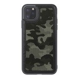 Nillkin CAMO Apple iPhone 11 Pro műanyag telefonvédő (bőr hatású, terep minta) fekete