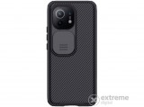Nillkin Camshield műanyag tok Xiaomi Mi 11 készülékhez, fekete, csíkos