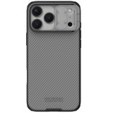Nillkin CamShield Pro Apple iPhone 17 Pro műanyag hátlap tok, átlátszó-fekete