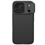 Nillkin CamShield Pro Magnetic Apple iPhone 17 Pro mágneses műanyag hátlap tok, fekete