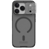 Nillkin CamShield Pro Magnetic Apple iPhone 17 Pro Max mágneses műanyag hátlap tok, átlátszó-fekete