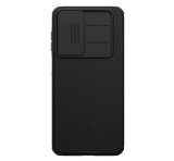 NILLKIN CAMSHIELD PRO MAGNETIC műanyag telefonvédő (ütésállóság, kameravédő, mágneses, csíkos) FEKETE Samsung Galaxy A17 5G (SM-A176)