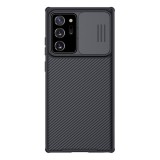 Nillkin Camshield Pro műanyag védő ( Samsung Galaxy Note 20 Ultra (SM-N986F) szilikon keret, közepesen ütésálló fekete
