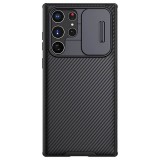 Nillkin CamShield Pro Samsung Galaxy S22 Ultra műanyag tok, fekete (62693) (NI62693) - Telefontok