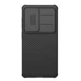 Nillkin CamShield Pro Samsung Galaxy S26 Plus műanyag hátlap tok kameravédelemmel, fekete