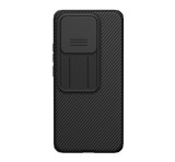 NILLKIN CAMSHIELD PRO szilikon telefonvédő (ütésállóság, kameravédő, csíkos) FEKETE