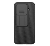 NILLKIN CAMSHIELD PRO szilikon telefonvédő (ütésállóság, kameravédő, csíkos) FEKETE