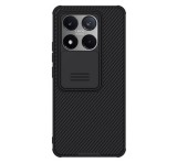 NILLKIN CAMSHIELD PRO szilikon telefonvédő (ütésállóság, kameravédő, csíkos) FEKETE Xiaomi 14T 5G