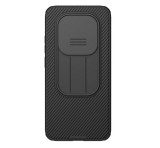 NILLKIN CAMSHIELD PRO szilikon telefonvédő (ütésállóság, kameravédő, csíkos) FEKETE Xiaomi Redmi Note 15 Pro 5G