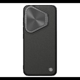Nillkin CAMSHIELD PROP LEATHER műanyag telefonvédő (ütésállóság, bőr hatású hátlap, kameravédő, kitámasztó) FEKETE Huawei Pura 70 Pro (GP-159088) (GP-159088)