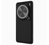 NILLKIN CAMSHIELD PROP MAGNETIC szilikon telefonvédő (ütésállóság, kameravédő, kitámasztó, csíkos) FEKETE Vivo X200 Pro 5G