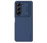 NILLKIN CAMSHIELD SILKY szilikon telefonvédő (matt, mikrofiber plüss belső, kamera védelem, környezetbarát) SÖTÉTKÉK Samsung Galaxy Z Fold5 5G (SM-F946)