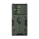 Nillkin Case CamShield Armor for Samsung Galaxy S22 Ultra (Dark green)