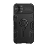 Nillkin Case CamShield Armor Pro iPhone 13 tok fekete (038441) (NI038441) - Telefontok