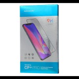 NILLKIN CP+ PRO képernyővédő üveg (2.5D kerekített szél, íves, full glue, karcálló, UV szűrés, 0.33mm, 9H) FEKETE [Xiaomi Poco X4 Pro 5G] (5996591156378) - Kijelzővédő fólia