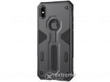 Nillkin DEFENDER II. telefonvédő gumi/szilikon tok Apple iPhone XS Max (6,5") készülékhez, fekete