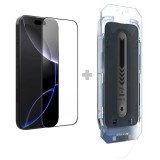 Nillkin edzett üveg kijelzővédő 2.5D CP+ PRO, Apple iPhone 16 Pro Max készülékhez, fekete (applikátorral)