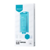 Nillkin EZ SET Apple iPhone 15 Pro képernyővédő üveg (2db, 2.5D, 9H, segédkeret, fekete)