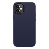 Nillkin Flex Pure Apple iPhone 12 mini szilikon telefonvédő (ultravékony, környezetbarát, matt) sötétkék