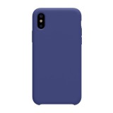 Nillkin Flex Pure Apple iPhone XS 5.8 szilikon telefonvédő (ultravékony, környezetbarát, matt) sötétkék