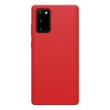 Nillkin Flex Pure Samsung Galaxy Note 20 (SM-N980F) szilikon telefonvédő (ultravékony, környezetbarát, matt) piros
