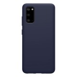 Nillkin Flex Pure Samsung Galaxy S20 (SM-G981U) szilikon telefonvédő (ultravékony, környezetbarát, matt) sötétkék