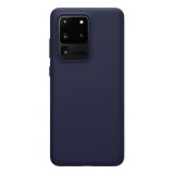 Nillkin Flex Pure Samsung Galaxy S20 Ultra (SM-G988B) szilikon telefonvédő (ultravékony, környezetbarát, matt) sötétkék