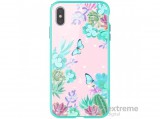 Nillkin FLORAL szilikon keret/tok Apple iPhone XS Max (6,5") készülékhez, színes
