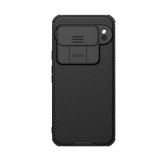 Nillkin Google Pixel 9 Pro camshield pro szilikon telefonvédő (ütésállóság, kameravédő, csíkos) fekete
