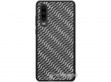Nillkin Gradient Case műanyag tok Huawei P30 készülékhez, fekete/ezüst