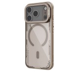 NILLKIN ICEBLADE PROP MAGNETIC szilikon telefonvédő (ütésállóság, kameravédő, kitámasztó, MagSafe) VILÁGOSBARNA Apple iPhone 17 Pro