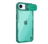 NILLKIN ICEBLADE PROP szilikon telefonvédő (ütésállóság, kameravédő, kitámasztó) SÖTÉTZÖLD Apple iPhone 16e