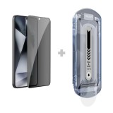 Nillkin kijelzővédő 0.25mm Guardian 2.5D Samsung Galaxy S25 készülékhez applikátorral fekete