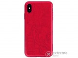Nillkin MACHINERY műanyag tok Apple iPhone XS Max (6,5") készülékhez, piros