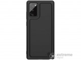 Nillkin Magic Pro bőr hatású műanyag tok Samsung Galaxy Note 20 (SM-N980F) készülékhez, fekete
