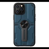 NILLKIN MEDLEY defender műanyag telefonvédő (közepesen ütésálló, szilikon belső, kitámasztó, mágneses) KÉK [Apple iPhone 12 Pro Max] (5996591046433) - Telefontok
