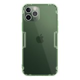 Nillkin Nature Apple iPhone 12 Pro szilikon telefonvédő (közepesen ütésálló, 0.6 mm, ultravékony) sötétzöld