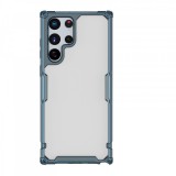 Nillkin Nature Pro Case for Samsung Galaxy S22 Ultra Armored Cover Blue Cover