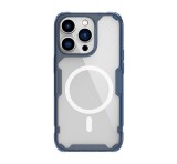 Nillkin Nature Pro Magnetic Apple iPhone 14 Pro szilikon tok, kék