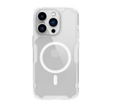 NILLKIN NATURE PRO MAGNETIC műanyag telefonvédő (közepesen ütésálló, légpárnás sarok, Magsafe rögzítés) ÁTLÁTSZÓ Apple iPhone 14 Pro
