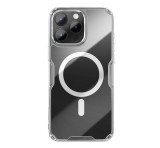 NILLKIN NATURE PRO MAGNETIC műanyag telefonvédő (ütésállóság, légpárnás sarok, MagSafe) ÁTLÁTSZÓ Apple iPhone 16 Pro