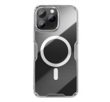 NILLKIN NATURE PRO MAGNETIC műanyag telefonvédő (ütésállóság, légpárnás sarok, MagSafe) ÁTLÁTSZÓ Apple iPhone 16 Pro Max