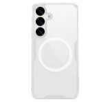 NILLKIN NATURE PRO MAGNETIC műanyag telefonvédő (ütésállóság, légpárnás sarok, MagSafe) ÁTLÁTSZÓ Samsung Galaxy S25 (SM-S931)