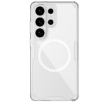 NILLKIN NATURE PRO MAGNETIC műanyag telefonvédő (ütésállóság, légpárnás sarok, MagSafe) ÁTLÁTSZÓ Samsung Galaxy S26 Ultra (SM-S948)