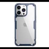 NILLKIN NATURE PRO műanyag telefonvédő (szilikon keret, közepesen ütésálló, légpárnás sarok) SÖTÉTKÉK [Apple iPhone 13 Pro] (5996591129112) - Telefontok